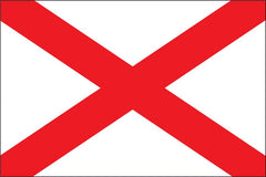 ALABAMA NYLON PRINT FLAG - 3X5