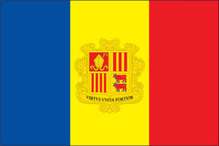 ANDORRA NYLON PRINT FLAG - 3x5