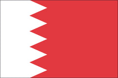 BAHRAIN NYLON PRINT FLAG - 3x5