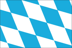 BAVARIA-NO LION NYLON PRINT FLAG - 3x5