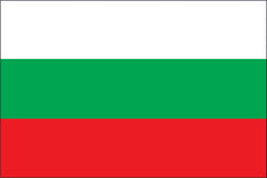 BULGARIA NYLON PRINT FLAG - 3x5