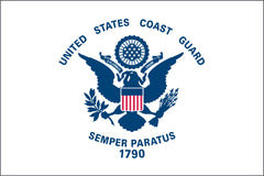 coast guard flag, us coast guard flag