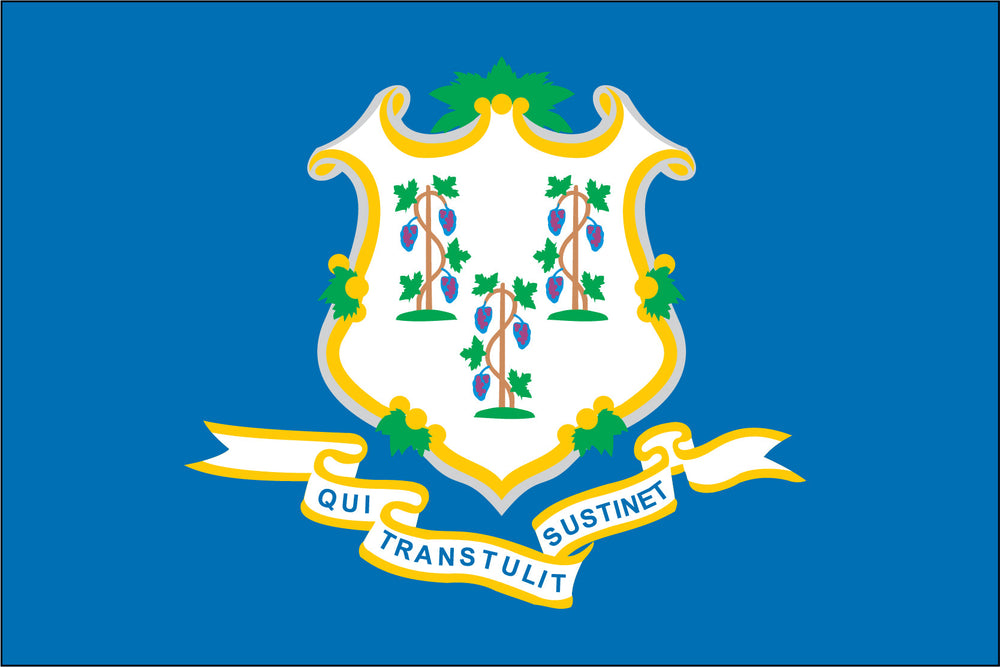 connecticut flag, flag of connecticut