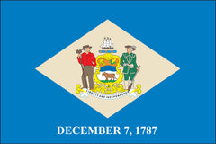 delaware flag, flag of delaware
