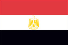 EGYPT NYLON PRINT FLAG - 3x5