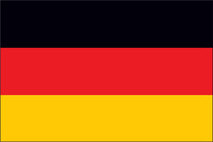 GERMANY NYLON PRINT FLAG - 3x5
