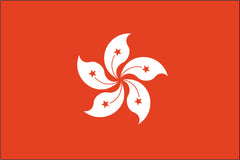 HONG KONG NYLON PRINT FLAG - 3x5