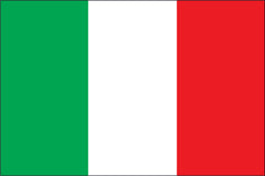 ITALY NYLON PRINT FLAG - 3x5