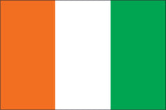 IVORY COAST NYLON PRINT FLAG - 3x5