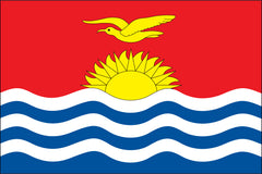 KIRIBATI NYLON PRINT FLAG - 3x5