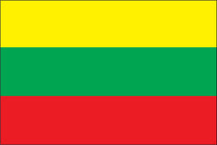 LITHUANIA NYLON PRINT FLAG - 3x5