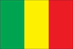 MALI NYLON PRINT FLAG - 3x5