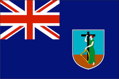 MONTSERRAT NYLON PRINT FLAG - 3x5