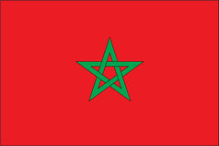 MOROCCO NYLON PRINT FLAG - 3x5