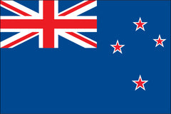 NEW ZEALAND NYLON PRINT FLAG - 3x5