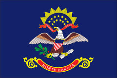 north dakota state flag, flag of north dakota
