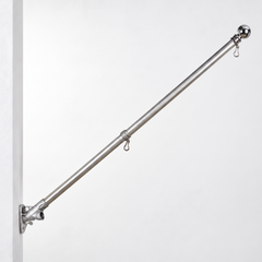 American Made House-Mounted Residential Flagpole Kit