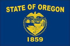 oregon state flag, flag of oregon