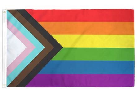 3' x 5' Progressive Pride Flag