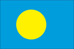PALAU NYLON PRINT FLAG - 3x5