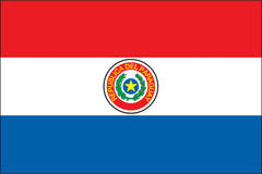 PARAGUAY NYLON PRINT FLAG - 3x5