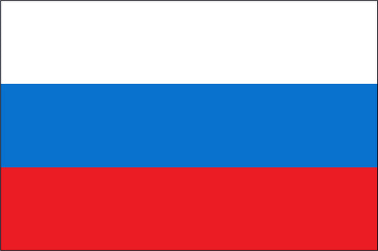 RUSSIAN REPUBLIC NYLON PRINT FLAG - 3x5