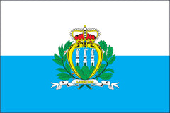 SAN MARINO NYLON PRINT FLAG - 3x5