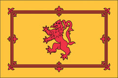 SCOTLAND - RAMPANT LION NYLON PRINT FLAG - 3x5