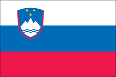 SLOVENIA NYLON PRINT FLAG - 3x5