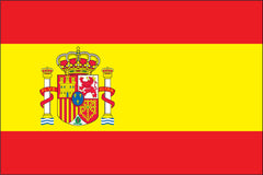 SPAIN NYLON PRINT FLAG - 3x5