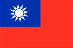 TAIWAN NYLON PRINT FLAG - 3x5