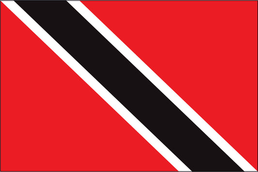 TRINIDAD & TOBAGO NYLON PRINT FLAG - 3x5