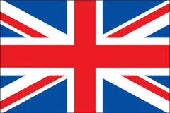 UNITED KINGDOM NYLON PRINT FLAG - 3x5