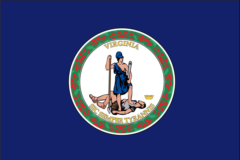 virginia state flag, flag of virginia
