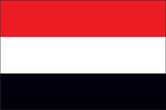 YEMEN NYLON PRINT FLAG - 3x5