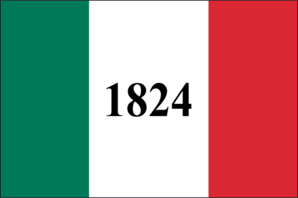 Alamo 1824 Printed Flag