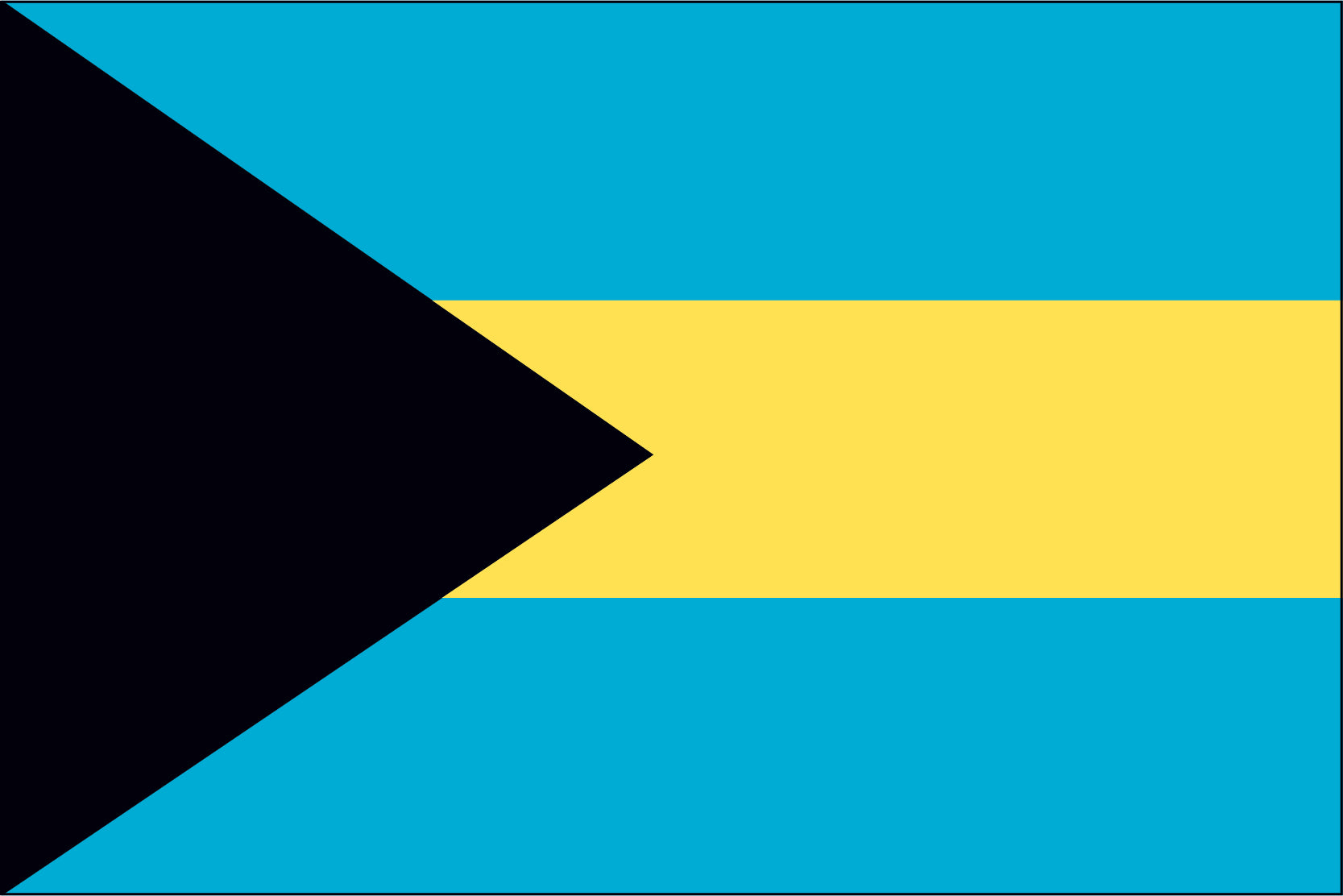 Bahamas Miniature Flag 4