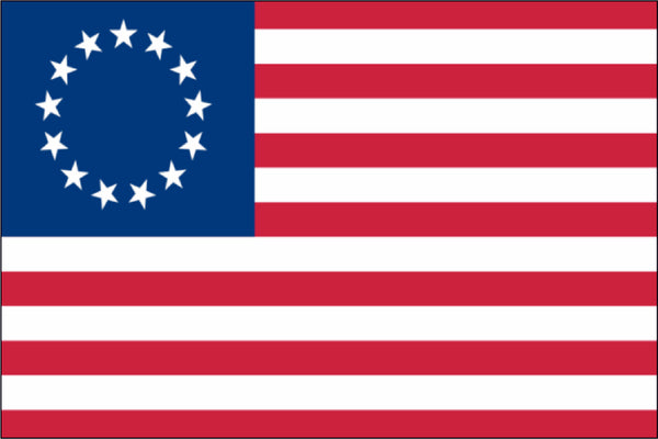 Betsy Ross 4" x 6" Flag - Box of 12 flags
