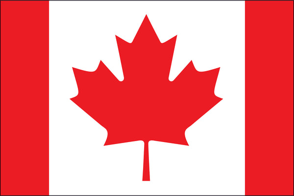 Canada Miniature Flag 4" x 6"
