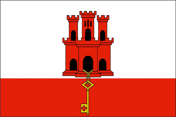 Gibraltar Flag - CALL FOR AVAILABILITY