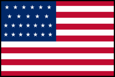the 25 star american flag
