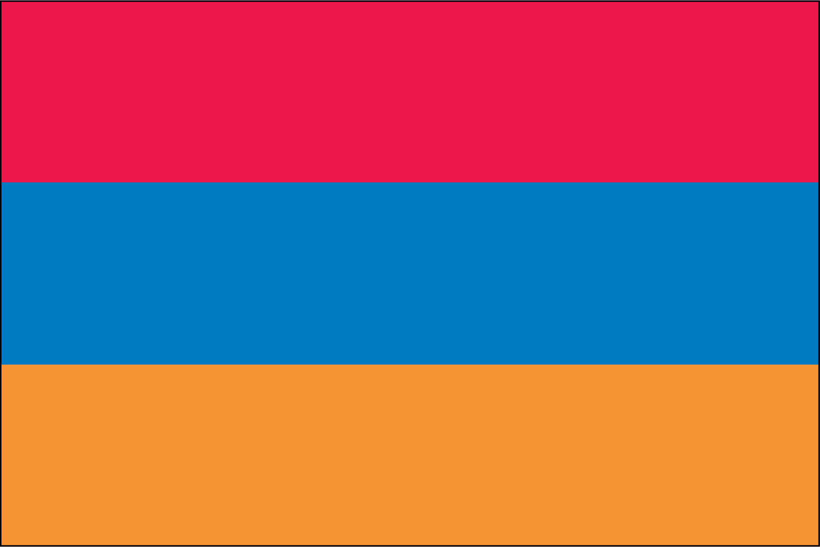 ARMENIA NYLON PRINT FLAG - 3x5