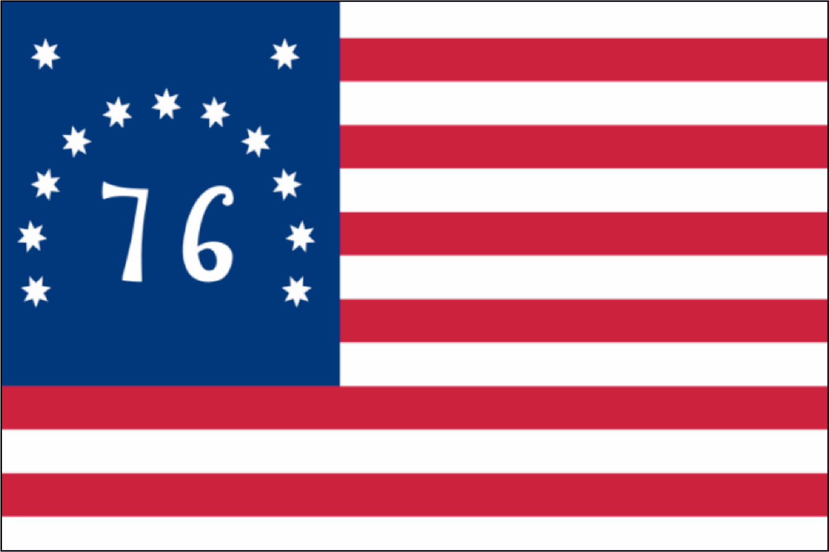 BENNINGTON NYLON SEWN FLAG - 3X5
