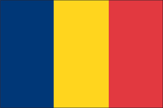 CHAD NYLON PRINT FLAG - 3x5