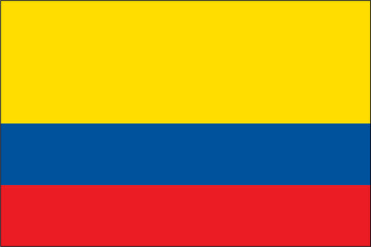 COLOMBIA NYLON PRINT FLAG - 3x5
