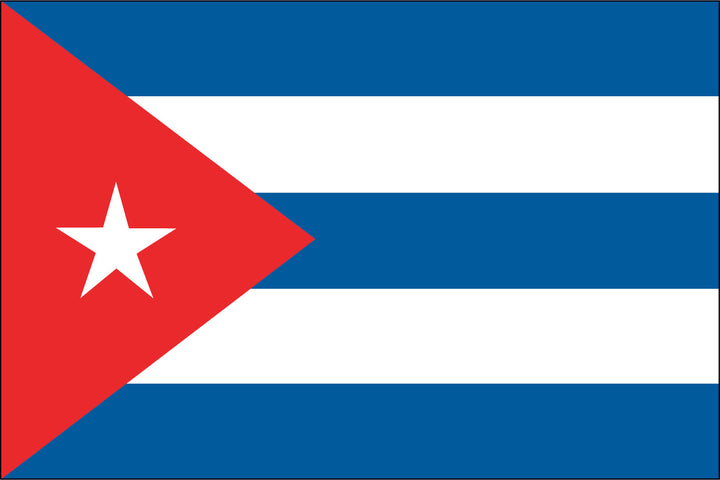 CUBA NYLON PRINT FLAG - 3x5