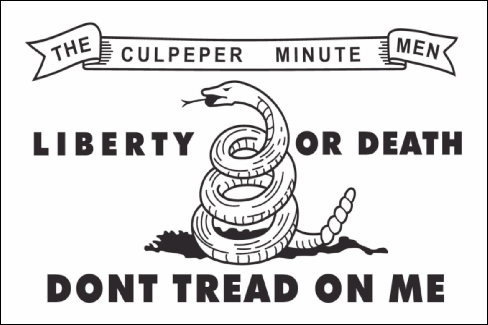 CULPEPER NYLON PRINT FLAG - 3X5
