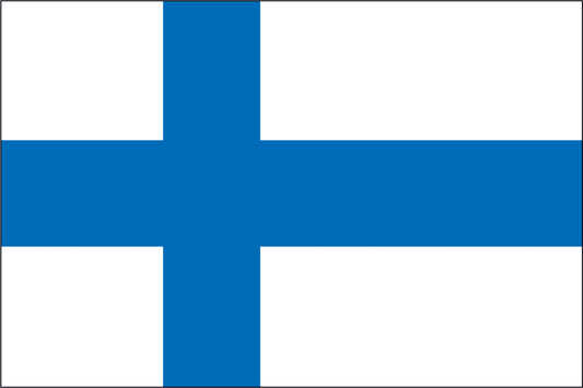 FINLAND NYLON PRINT FLAG - 3x5