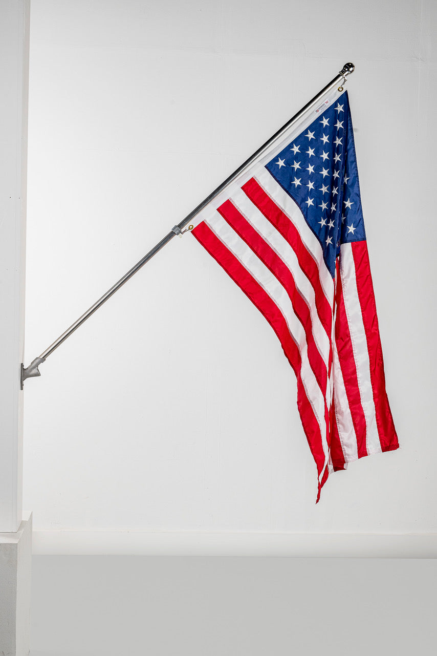 American Made House-Mounted Residential Flagpole Kit