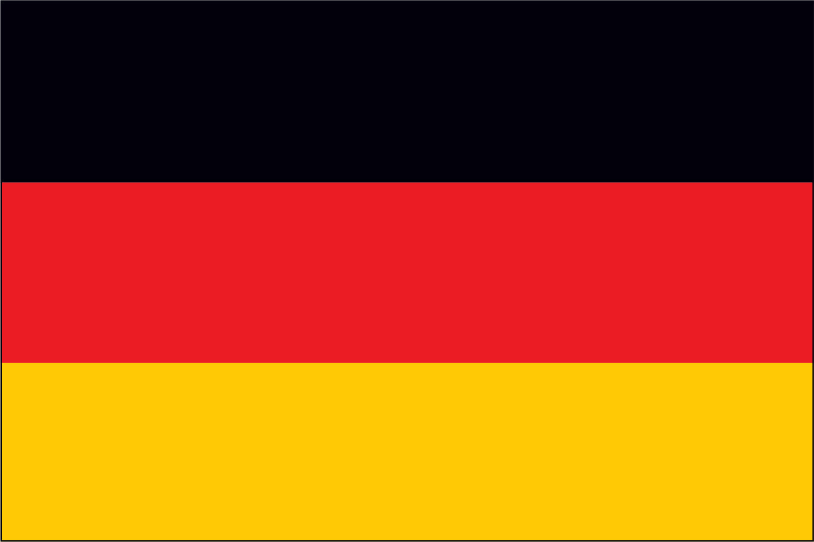 GERMANY NYLON PRINT FLAG - 3x5